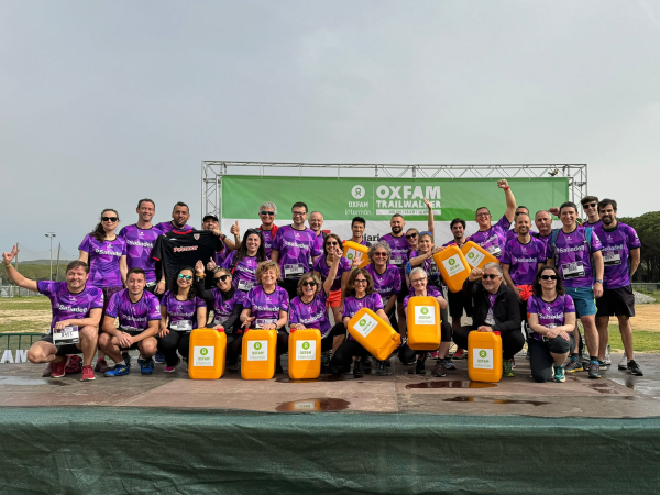 NOKO acompaña a más de 300 trabajadores de Banco Sabadell en la carrera Intermón Oxfam Trailwalker